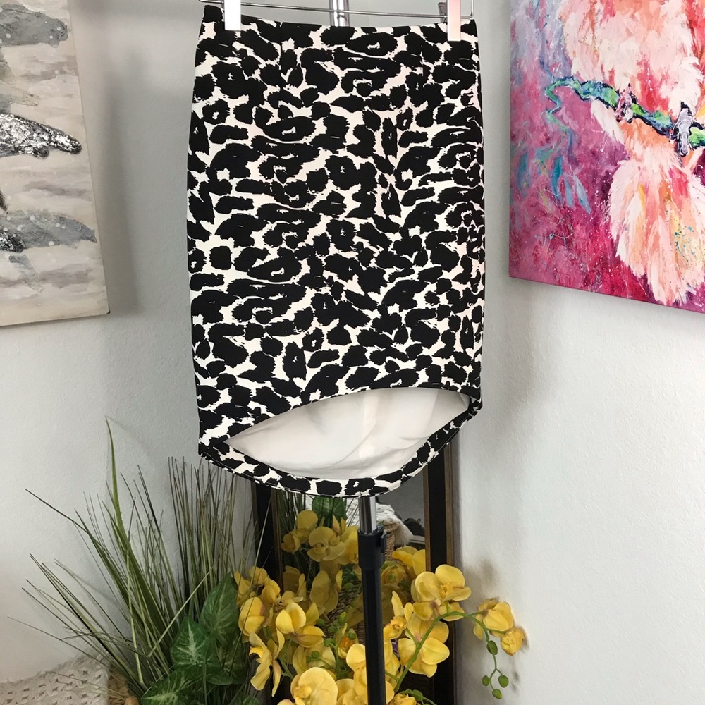Finders Keepers High-Low Pencil Skirt